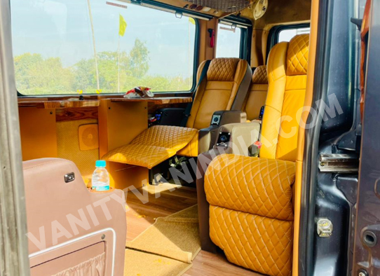 9+1 seater premium force urbania van with 1x1 motorised massager recliner seats hire delhi